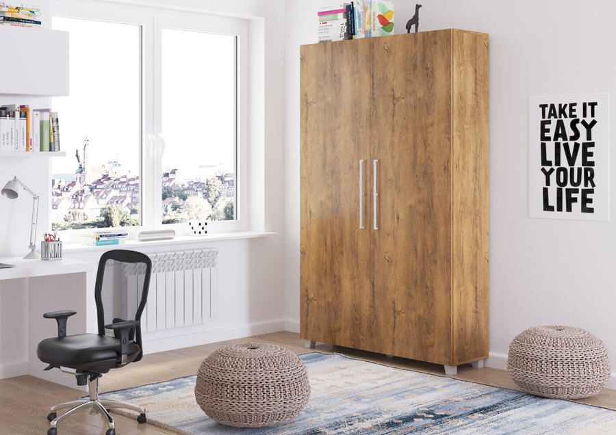Klappbett – TEDDY – Platzsparendes vertikales Wandbett mit integriertem Rahmen