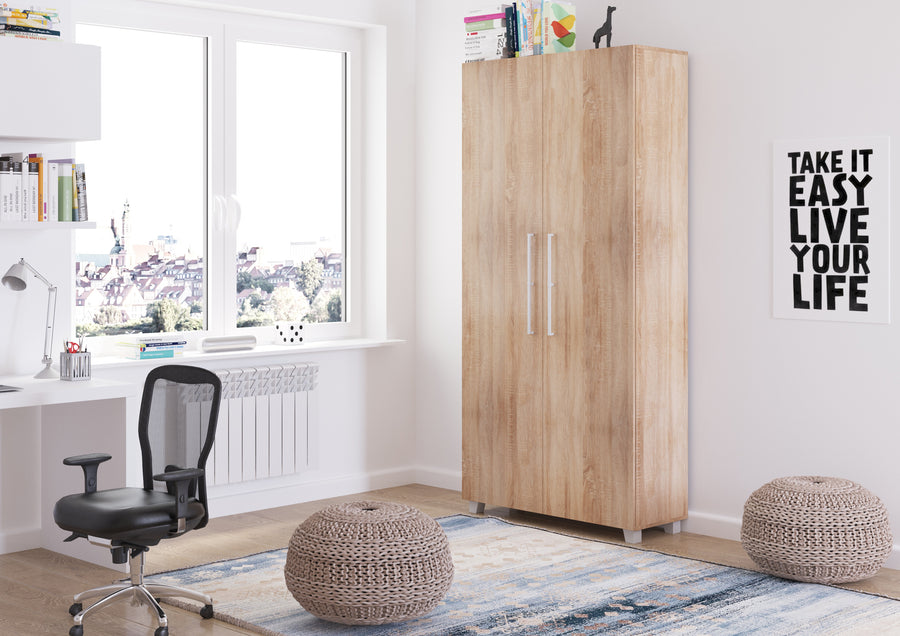 Klappbett – TEDDY – Platzsparendes vertikales Wandbett mit integriertem Rahmen