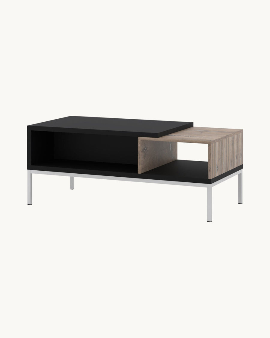 Couchtisch – TOLEDO – 110 cm Wohnzimmertisch mit Ablage