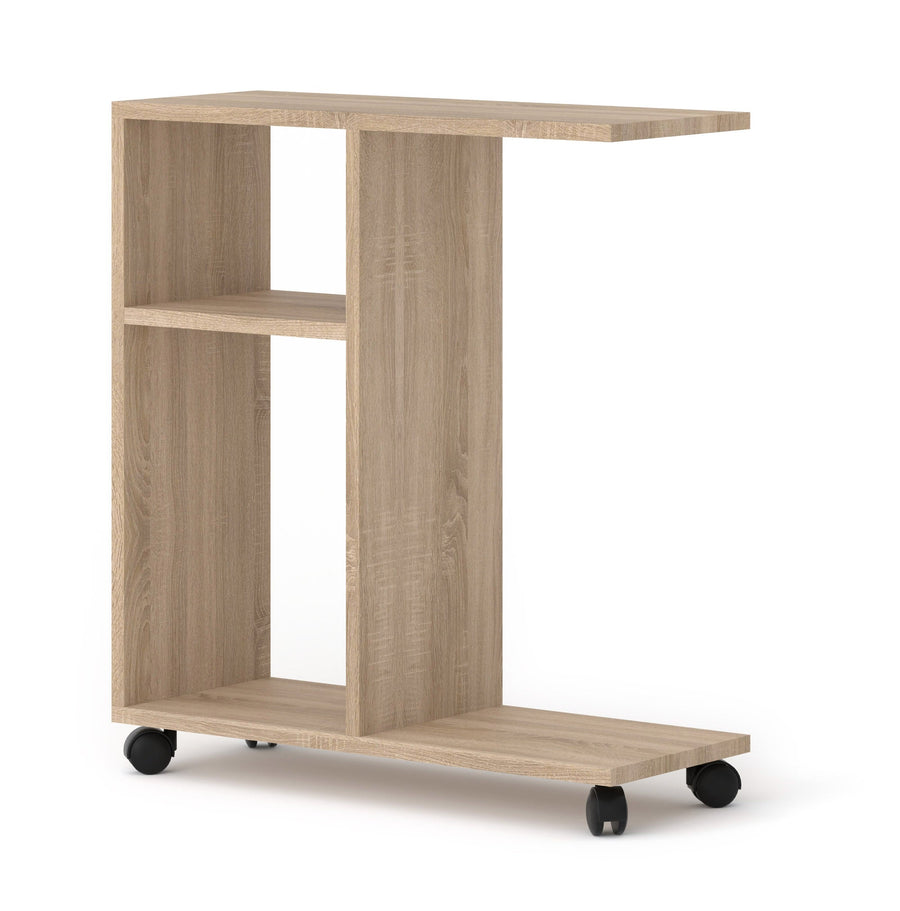 Beistelltisch – TRASCO 1 – Rolltisch mit Regalfunktion