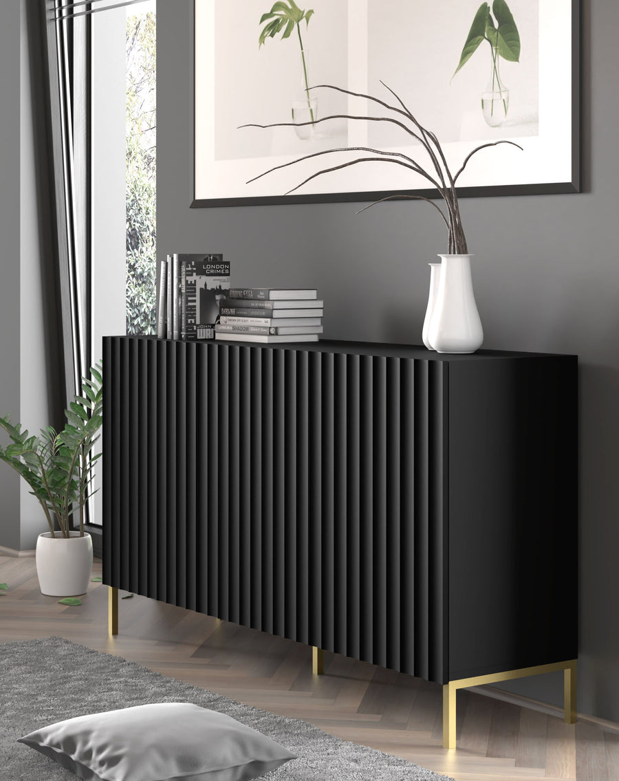 Kommode – WAVE – 150 cm Sideboard mit Push-to-Open