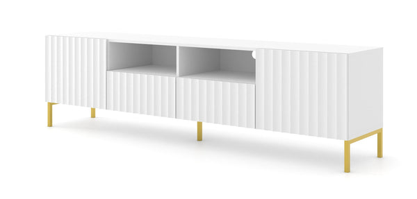 WAVE TV-Schrank – 200 cm – Modernes Lowboard mit Fräsfronten