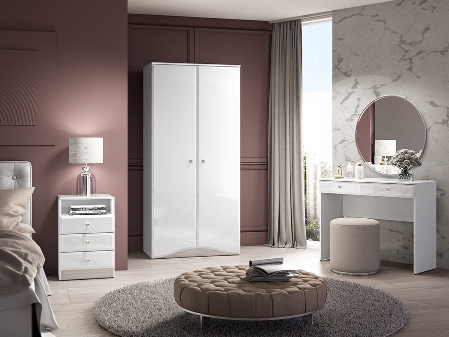 Schminktisch – GLAMOUR 0501 – Moderner Toilettentisch mit Vollauszug