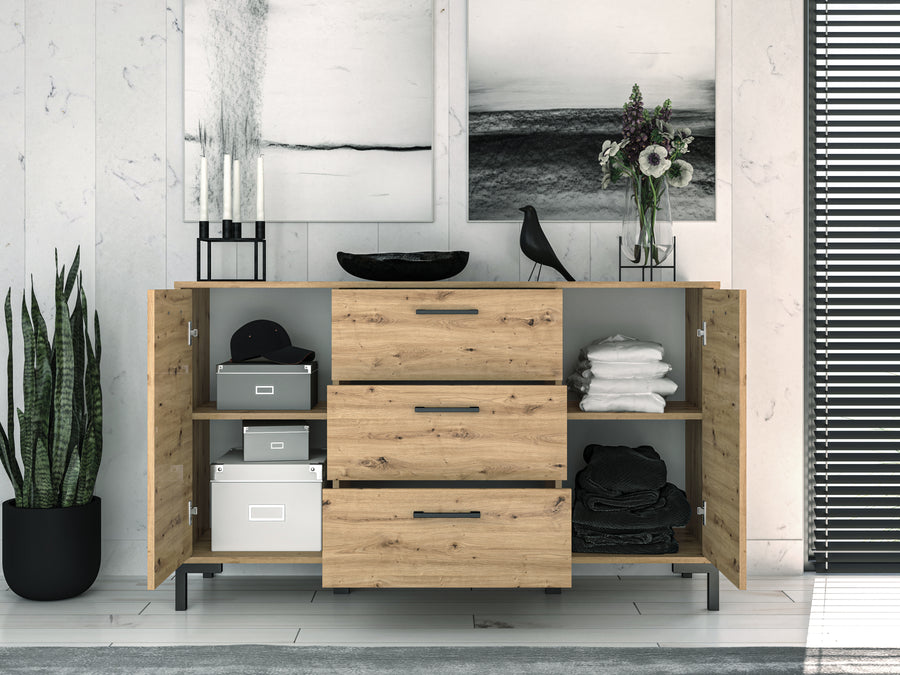 Kommode – NEVIO – Funktionale Kommoden mit Holzoptik
