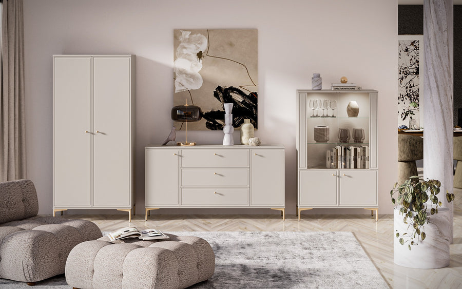 Vitrine – SANDRO 03 – Design und Funktion perfekt vereint