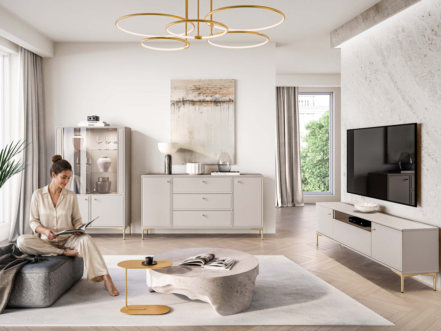 Vitrine – SANDRO 03 – Design und Funktion perfekt vereint