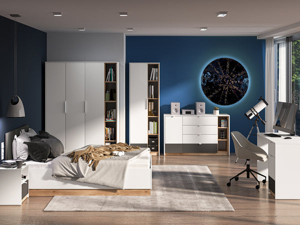 Kleiderschrank - (TORINO) - Stilvolle Eleganz für Ihr Schlafzimmer