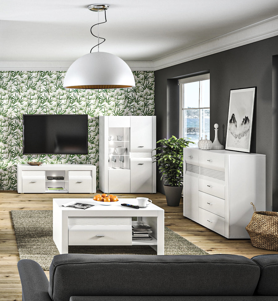 Couchtisch – ARKO 12 – Moderne Eleganz mit stilvoller Akzentleiste