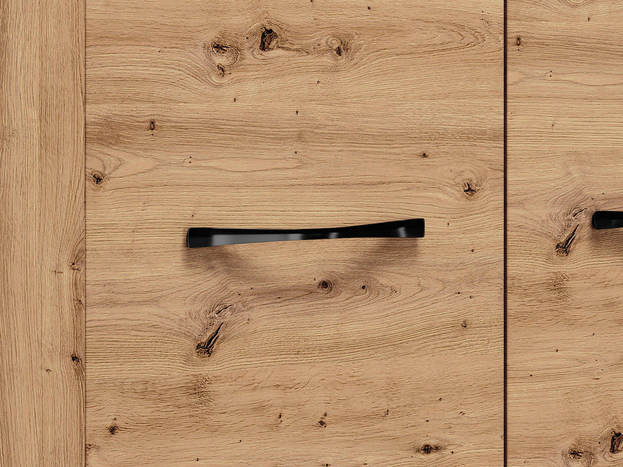 Kleiderschrank – ARTIS 01 – Moderner Drehtürenschrank mit Holzoptik