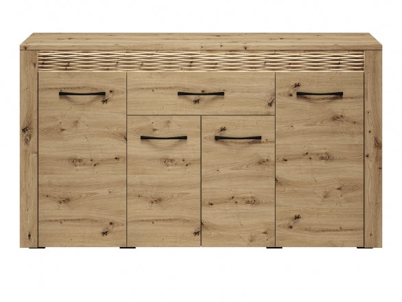 Kommode – ARTIS 08 – Großzügige Schubladenkommode mit MDF-Struktur