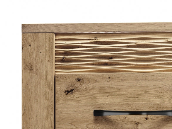 Kommode – ARTIS 08 – Großzügige Schubladenkommode mit MDF-Struktur