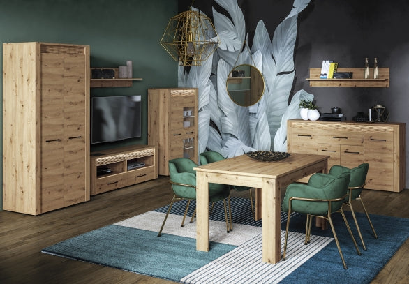 Kommode – ARTIS 08 – Großzügige Schubladenkommode mit MDF-Struktur
