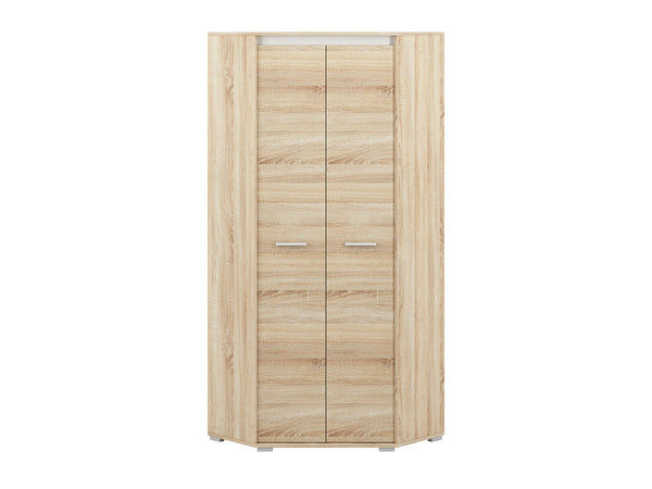 AVO 04 Kleiderschrank – 82 cm – Moderner Dreitürenschrank mit Holzoptik