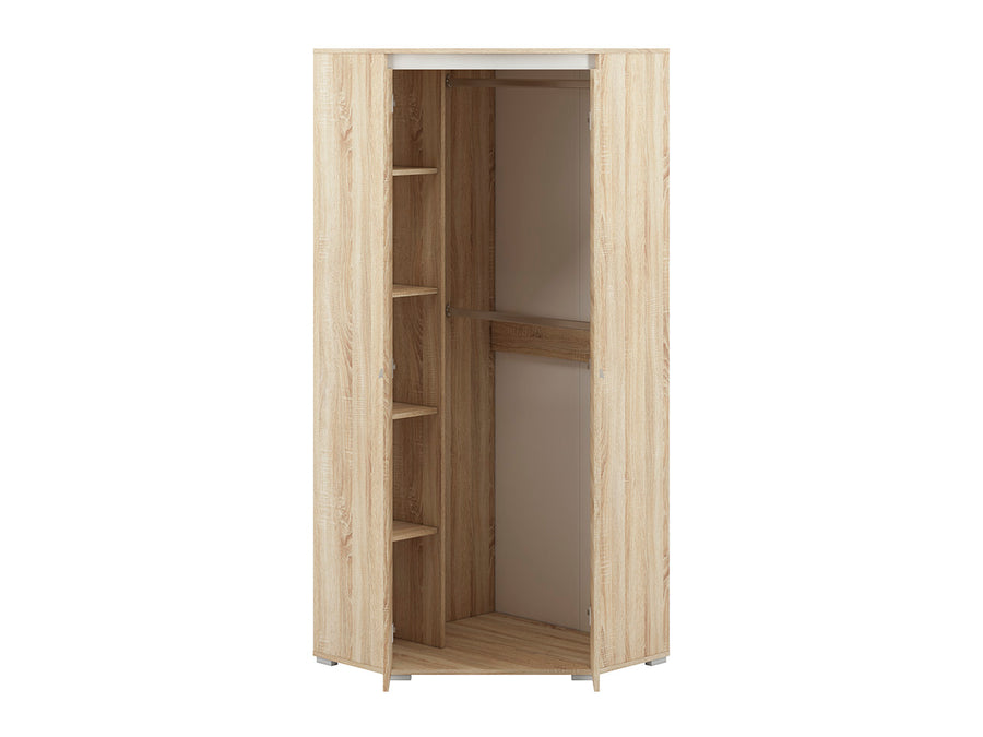Kleiderschrank – AVO 04 – Moderner Dreitürenschrank mit Holzoptik