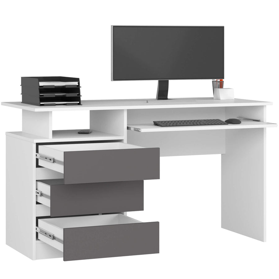 Schreibtisch – CLP – Großzügige Arbeitsfläche für Homeoffice & Gaming
