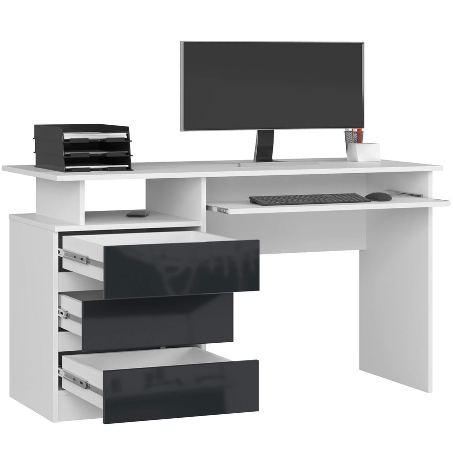 Schreibtisch – CLP – Großzügige Arbeitsfläche für Homeoffice & Gaming
