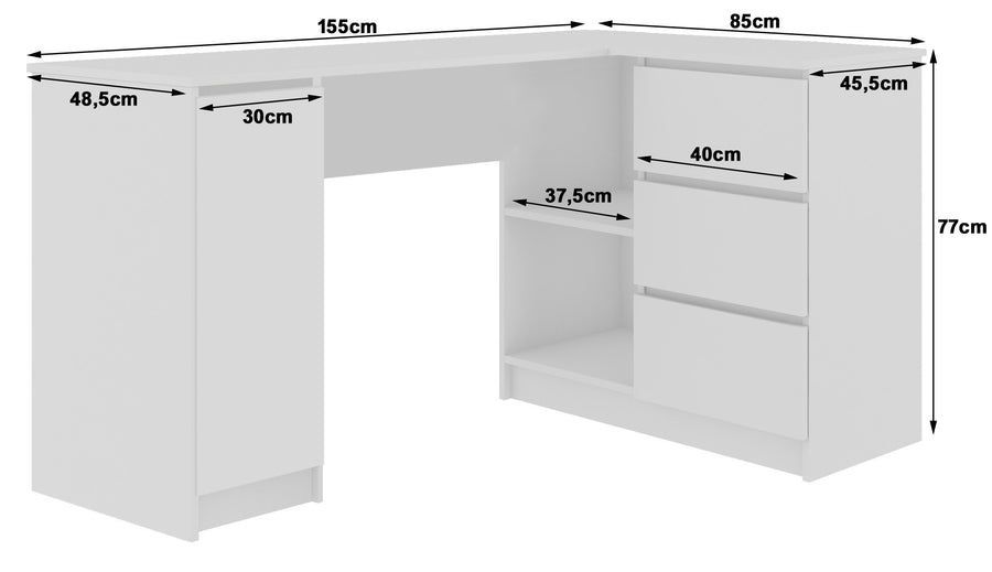 Eckschreibtisch – Großzügiger Arbeitsplatz mit optimaler Raumnutzung