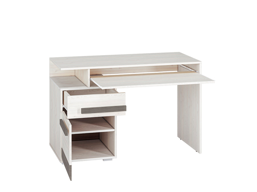 Schreibtisch – BLANCO 11 – Praktischer Computertisch für Home-Office und Jugendzimmer
