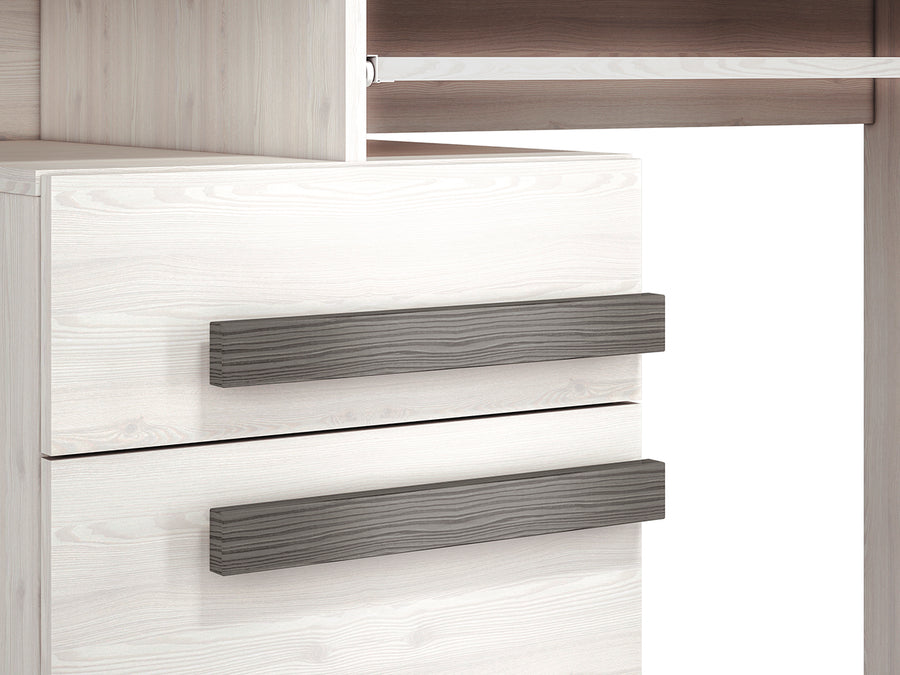 Schreibtisch – BLANCO 11 – Praktischer Computertisch für Home-Office und Jugendzimmer