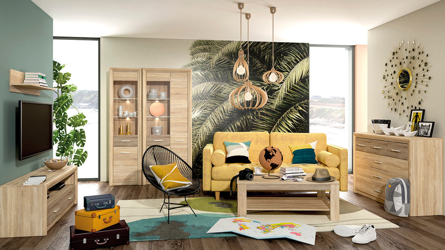 Vitrine – CASTEL – Moderne Wohnzimmerschränke mit Glasfront