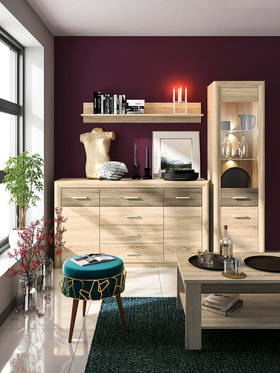 Vitrine – CASTEL – Moderne Wohnzimmerschränke mit Glasfront