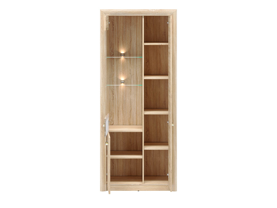 Vitrine – CASTEL – Moderne Wohnzimmerschränke mit Glasfront