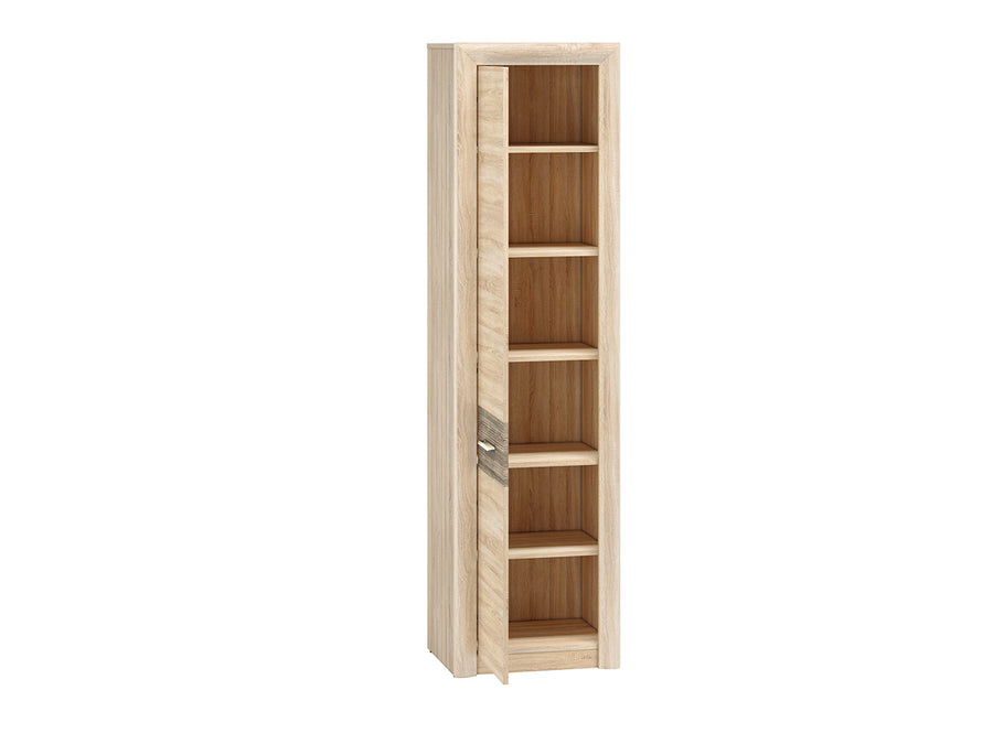 Hochschrank – CASTEL 03 P / L – Moderner Stauraumschrank mit Türanschlag Rechts oder Links