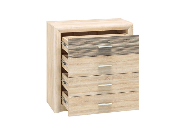 CASTEL 11 Kommode – 92 cm – Modernes Sideboard mit Holzoptik