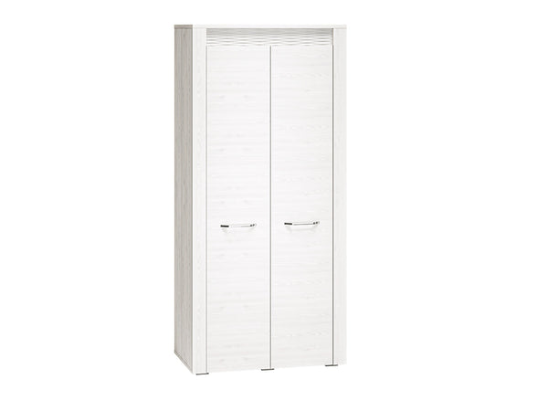 CLERMONT 01 Kleiderschrank – 95 cm – Moderner Wäscheschrank mit Holzoptik