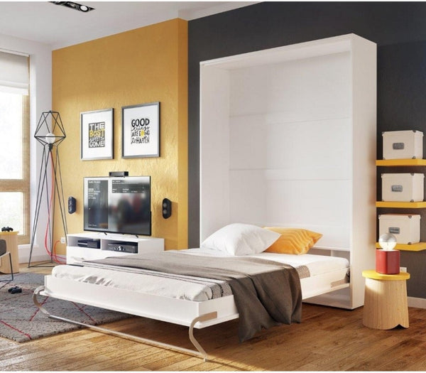 CONCEPT PRO Klappbett – Vertikales Wandbett mit Komfortmechanismus