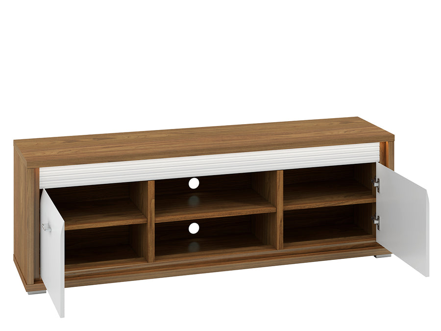 TV Board – DALLAS 1101 – Modernes Design mit edlem Walnuss-Finish