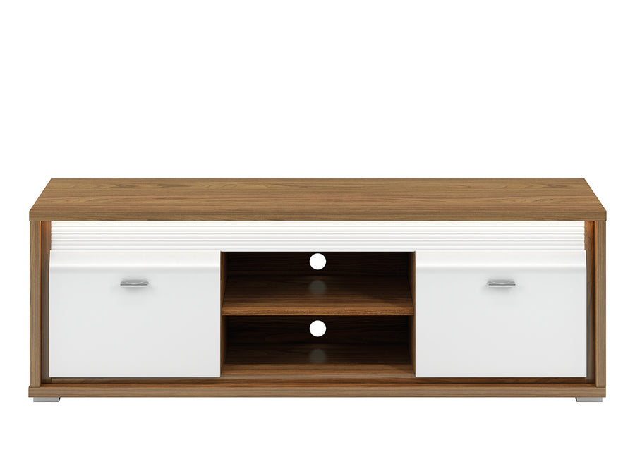 TV Board – DALLAS 1101 – Modernes Design mit edlem Walnuss-Finish