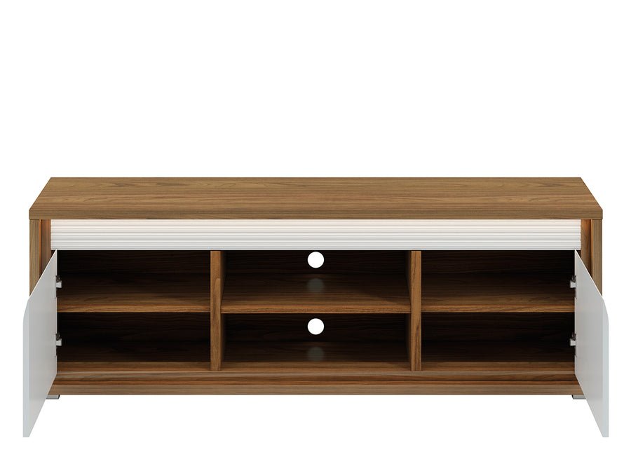 TV Board – DALLAS 1101 – Modernes Design mit edlem Walnuss-Finish