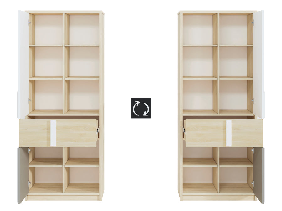 Regal – DROP 0301 – Moderner Stauraumschrank für Wohnzimmer