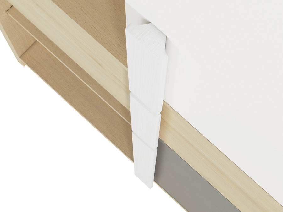 Regal – DROP 0301 – Moderner Stauraumschrank für Wohnzimmer