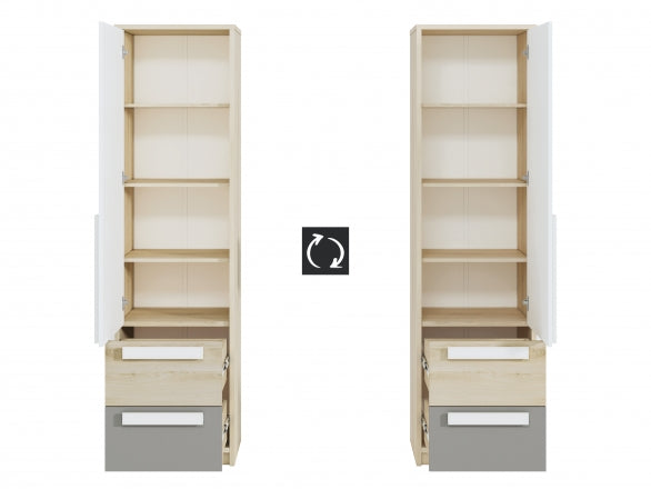 Wäscheschrank – DROP 0401 – Moderner Schrank mit Stauraum