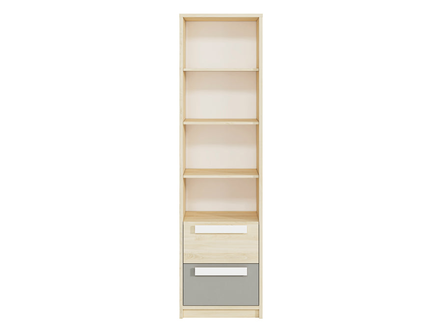 Regal – DROP 0501 – Moderner Stauraumschrank mit Holzoptik