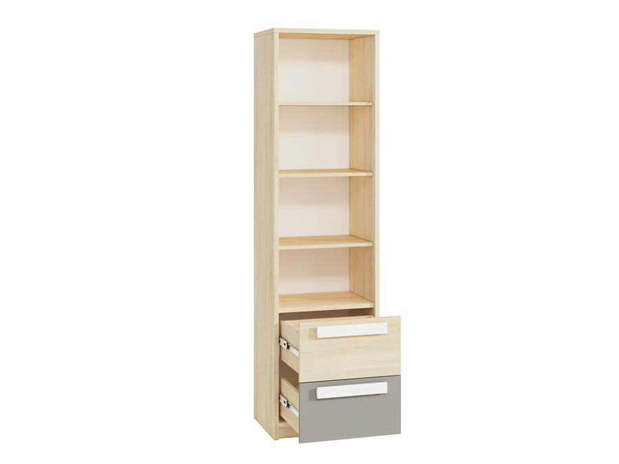 Regal – DROP 0501 – Moderner Stauraumschrank mit Holzoptik