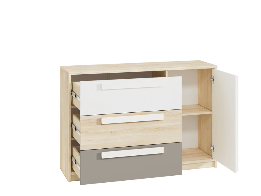 Kommode – DROP – Moderne Aufbewahrungslösung mit Holzoptik