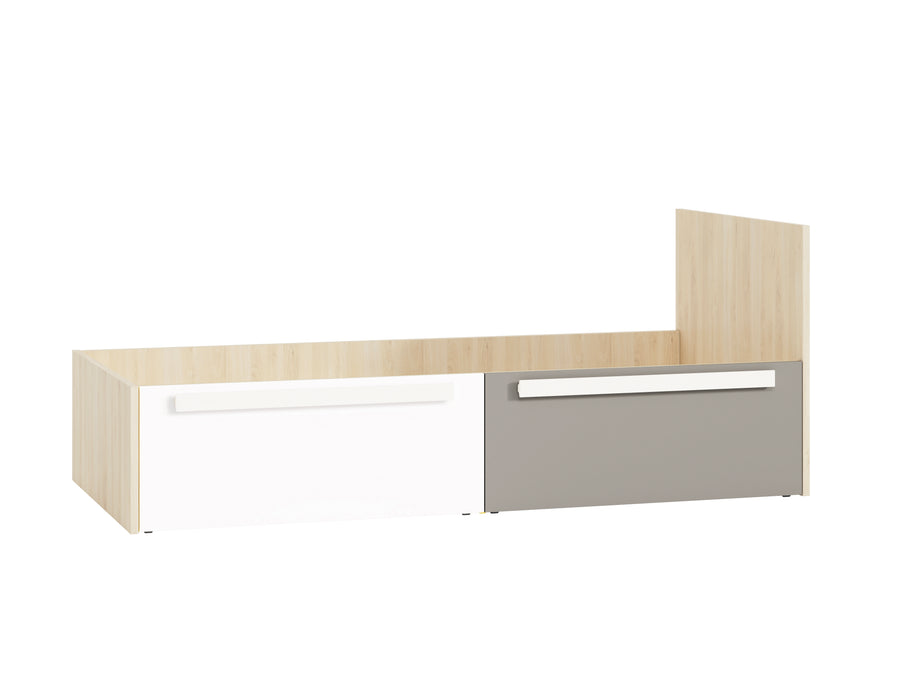 Bettgestell – DROP 1702 – Modernes Jugendbett mit Stauraum