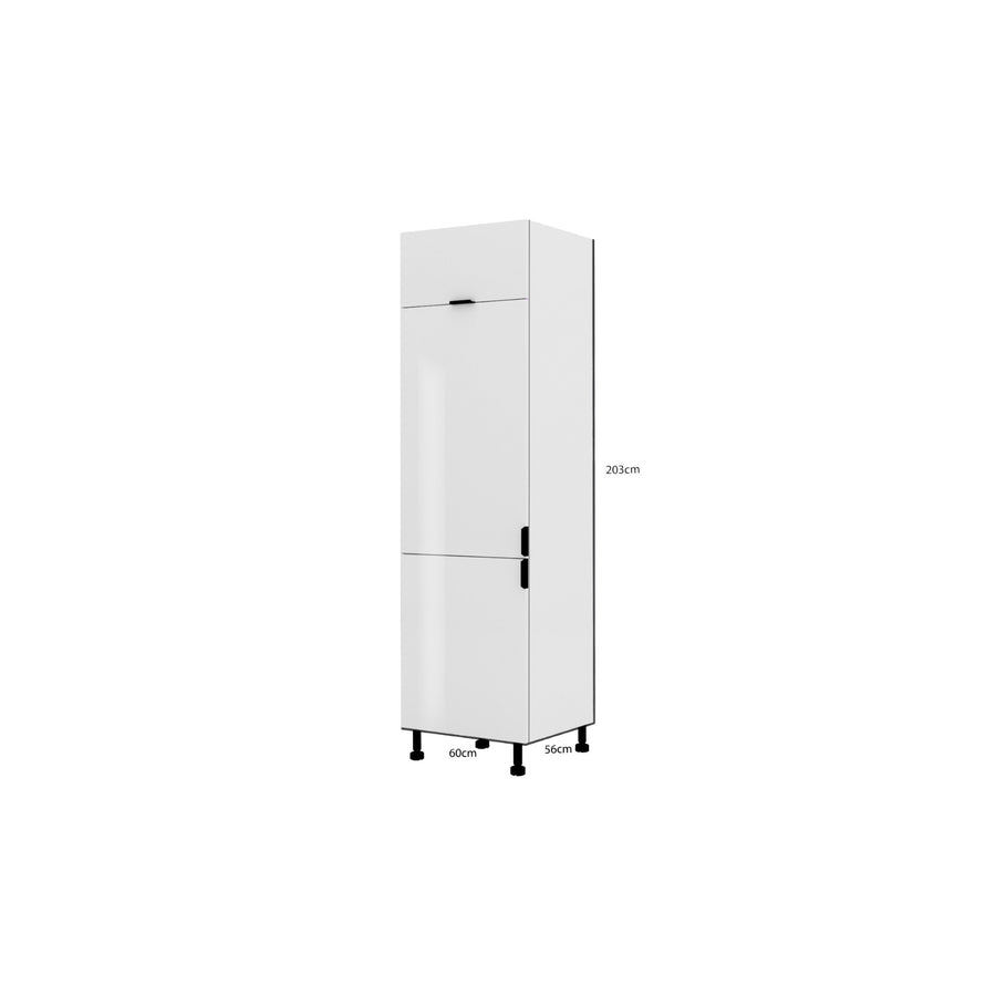 Hochschrank KU-S60L – Lunara – Elegante Lösung für integrierte Kühlschränke