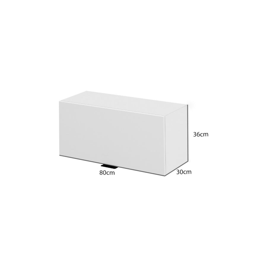 Hängeschrank N80 – Lunara – Elegante Erweiterung für mehr Stauraum
