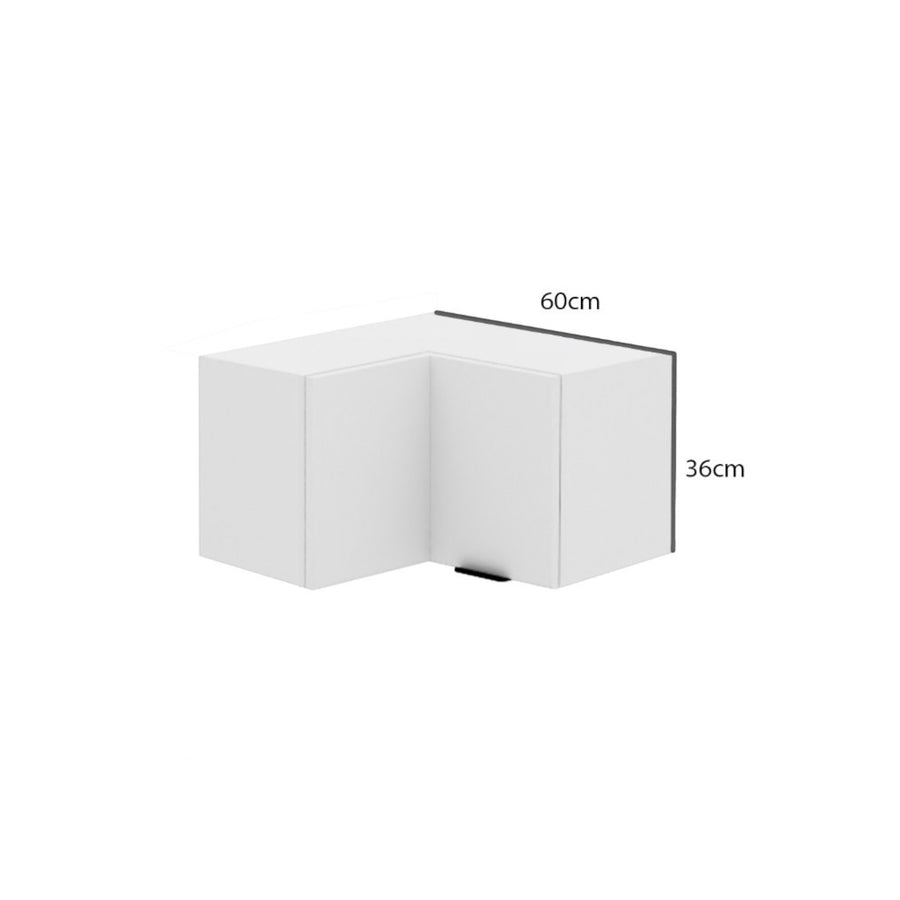 Hängeschrank KU-NN60 – Lunara – Elegante Ecklösung für moderne Küchen