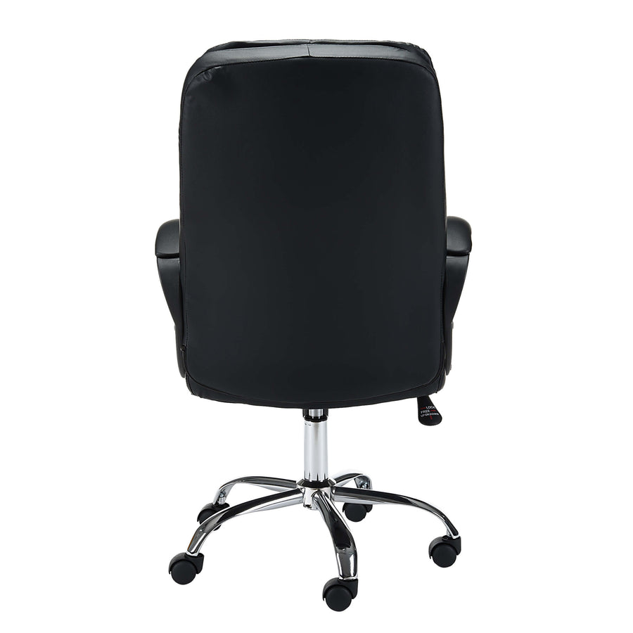 Bürostuhl – ergonomischer Drehstuhl mit moderner Kunstleder Polsterung