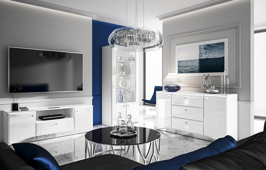 Kommode – GLAMOUR 02 – Elegantes Sideboard mit Hochglanz-Front
