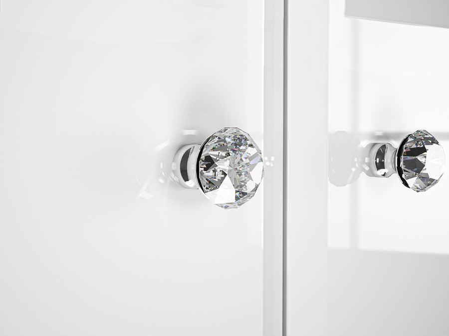 Kleiderschrank – GLAMOUR 08 – Moderner Drehtürenschrank mit Hochglanzfront