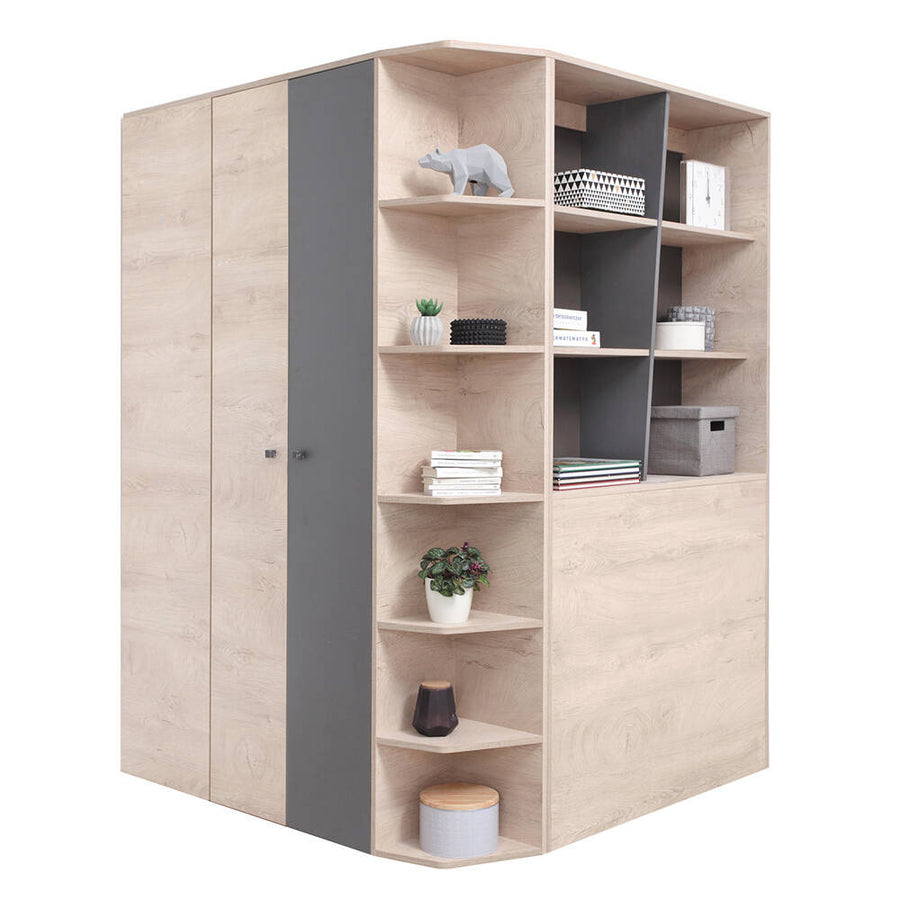 Kleiderschrank – DELTA System 1 – modernes Stauraumwunder