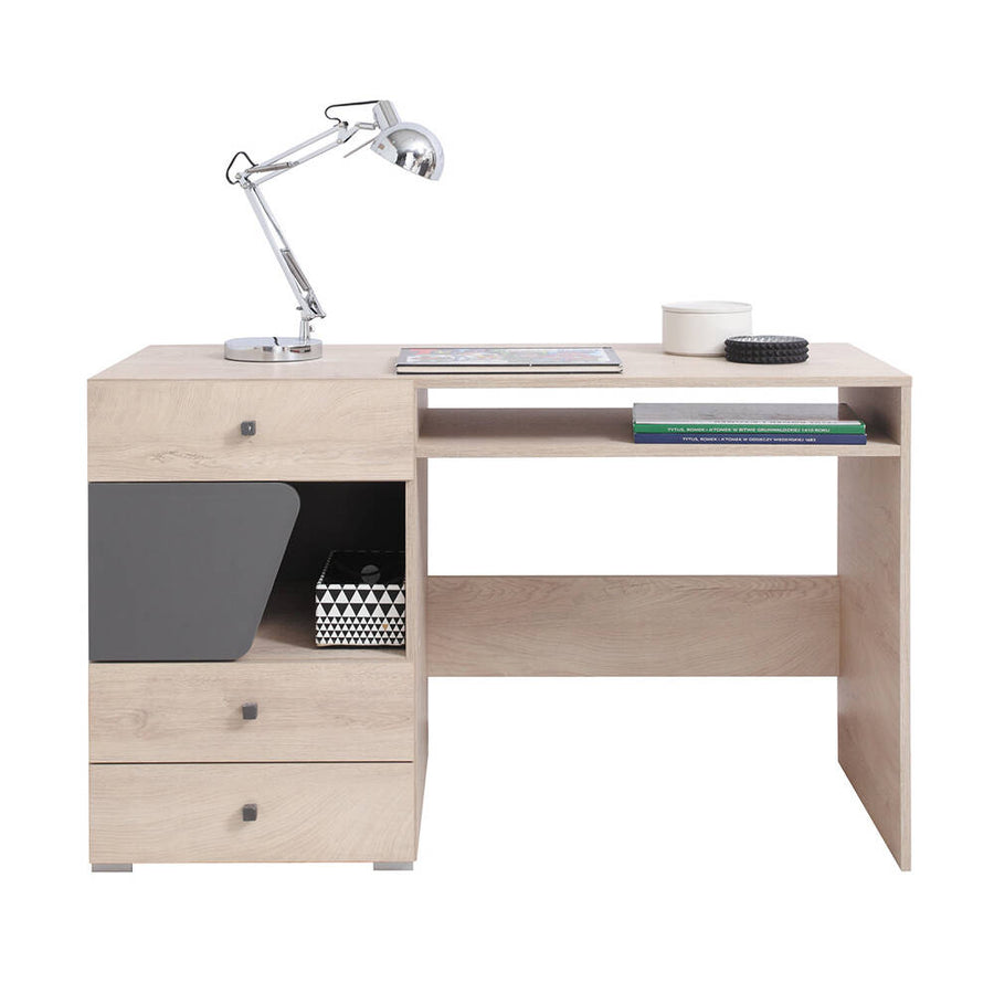 Schlafzimmer-Set – DELTA – 6 Teile, Artisan Eiche / Anthrazit