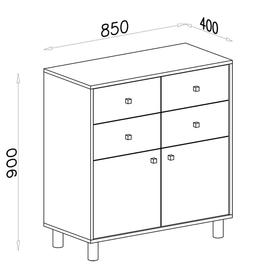 Kommode – FARO System 10 – Praktisches Design trifft Eleganz