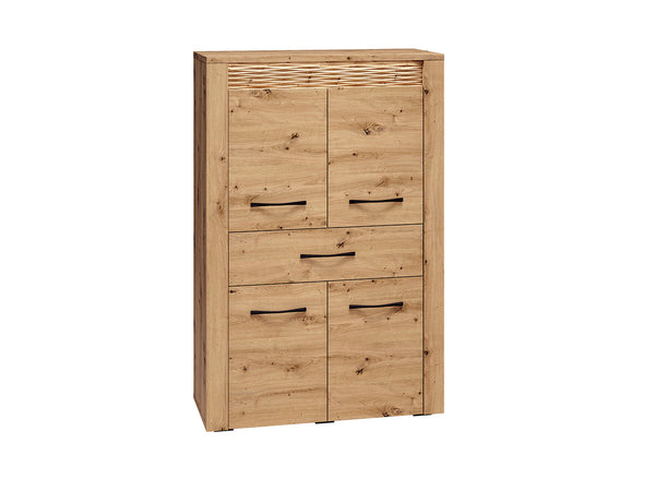 ARTIS 06 Kommode – 140 cm – Funktionale Schubladenkommode mit Holzoptik